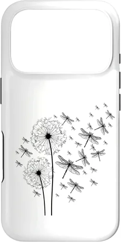 Vista 29 de Funda para iPhone 12/12 Pro Wildlife Animal Insect Dandelion Dragonfly