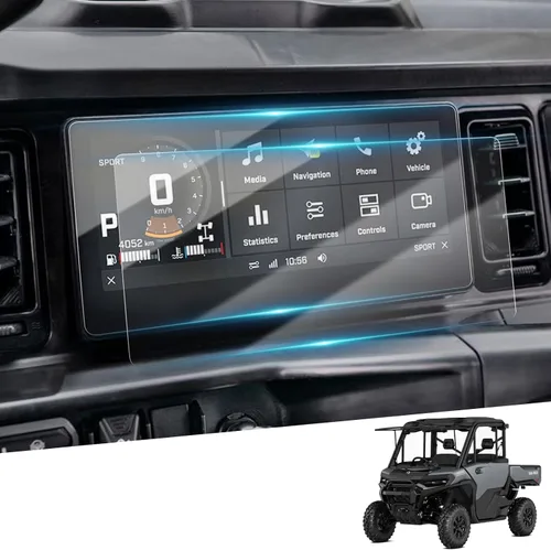 Vista 13 de Protector de pantalla compatible con Can Am HD11 Defender 2027 2026 para accesorios Can Am Defender HD11 2026, compatible con Can-Am Spyder