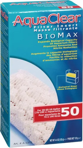 Vista 10 de Aqua Clear AquaClear 20 BioMax, Medio de Reemplazo para Filtro de Acuario, A1370A1