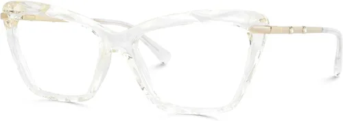 Vista 44 de Zeelool Gafas de bloqueo de luz azul ojo de gato de cristal para mujer Juliet VFP0270