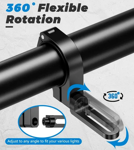 Vista 4 de VAZESWIN Soporte de Barra de Luz para UTV, Soporte de Montaje de LED de Aleación de Aluminio Resistente, Abrazadera de Barra Antivuelco UTV