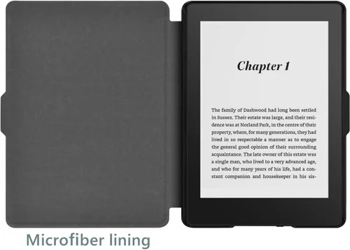 Vista 8 de Zcooooool Funda antideslizante para Kindle Paperwhite de 6" (7ª/6ª/5ª generación - 2015/2013/2012 modelo lanzado: DP75SDI o EY21) Funda de PU