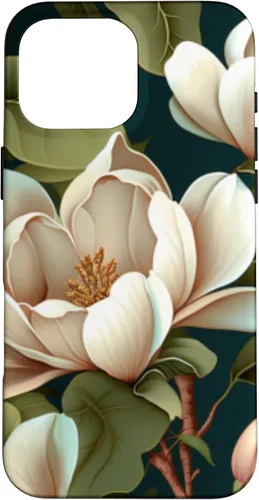 Vista 19 de Carcasa Magnolia Floral para iPhone 17