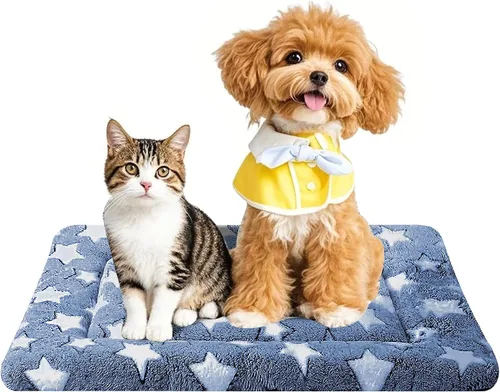 Vista 10 de Tapete para cama de perro, suave y cómodo, para jaula, cama y alfombrilla duradera para perros y gatos, ideal para jaulas, perreras y uso doméstico