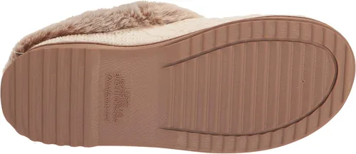 Vista 4 de Dearfoams Pantuflas de punto de felpilla Hannah para mujer