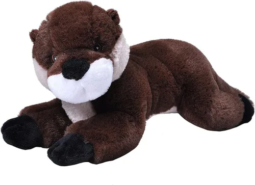 Vista 16 de Wild Republic EcoKins Elefante Africano Animal de Peluche de 12 pulgadas, regalos ecológicos para niños, juguete de peluche, hecho a mano con 16