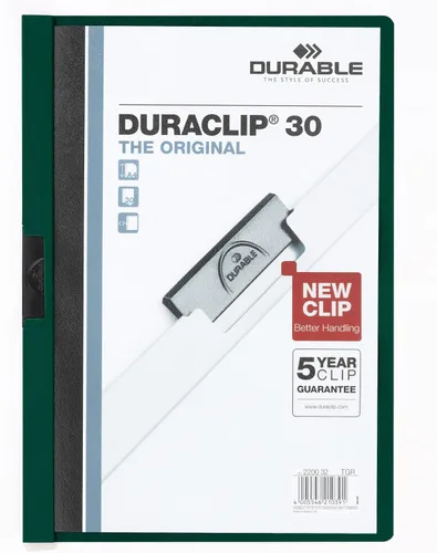Vista 10 de Durable DURACLIP 30 - Carpeta con clip de PVC, tamaño A4, surtido