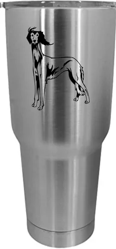 Vista 288 de Cairn Terrier - Vaso grabado con temática de perro, 30 onzas
