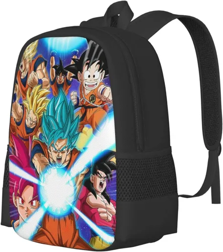 Vista 2 de PINTUCLOO Mochila de anime japonés, mochila casual, mochila casual impresa en 3D, mochila simple de gran capacidad, Color 2, Mochilas de viaje