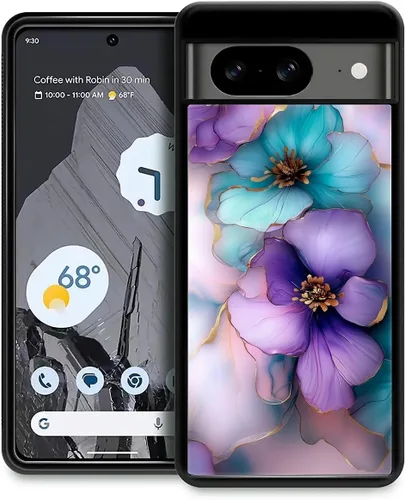 Vista 330 de Compatible con Google Pixel 4A 5G Mobile Case Creative Acrylic Back Panel Silicona Edge Case Slim Protección Especialmente para Google Pixel 4A 5G