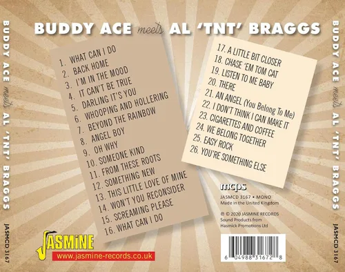 Vista 2 de Buddy Ace Meets Al TNT Braggs ORIGINAL RECORDINGS REMASTERED
