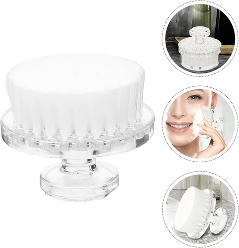 Vista 9 de Cepillo de limpieza facial de cerdas suaves, limpiador facial manual para limpieza profunda de poros, exfoliante y cuidado de la piel, cepillo