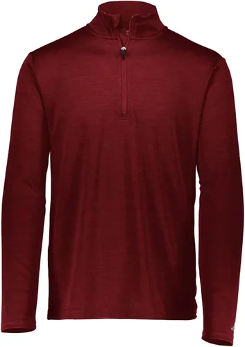Vista 7 de Russell Athletic Dri-Power: Prenda exterior ligera con capucha y cierre de 1/4 de pulgada Negro