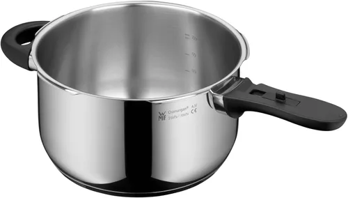 Vista 12 de WMF Perfect Plus - Cocina rápida Ø 8.7 in de diámetro 4 litros y medio con protección contra llama Cromargan Acero inoxidable para inducción