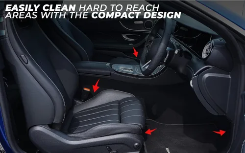 Vista 3 de VViViD Aspiradora de mano compacta automotriz REV 12V