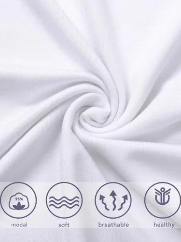 Vista 4 de WILLBOND - 3 camisetas sin mangas básicas y largas para mujer, con tiras ajustables