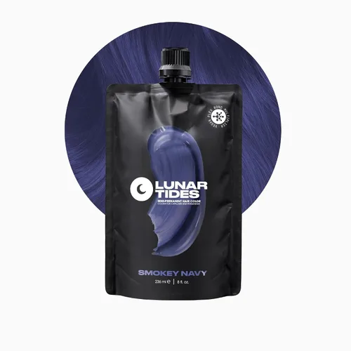 Vista 52 de Lunar Tides - Color de cabello semipermanente (43 colores) (Violeta oscuro, 4 onzas líquidas)
