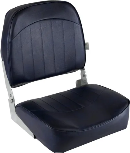 Vista 9 de Wise 8WD734PLS-661 Asiento estándar de espalda baja para barco, Gris/Rojo