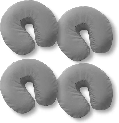 Vista 9 de Saloniture Paquete de 4 fundas de microfibra de alta calidad, ultra suaves, ajustadas, para mesa de masaje, color negro