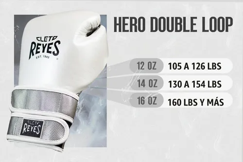 Vista 7 de CLETO REYES Hero - Guantes de boxeo con doble correa de velcro para entrenamiento, combate y sacos de boxeo pesados Cobre/Gris Oxford