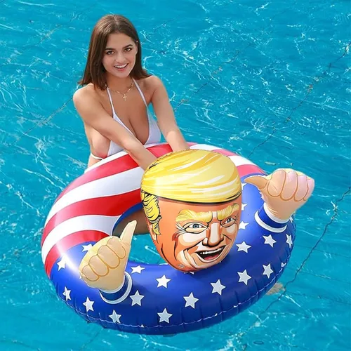 Vista 4 de Flotador inflable de la piscina del presidente de los E.E.U.U. Flotador americano de la piscina