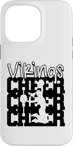 Vista 21 de Vikings Cheer Back to School Cheerleading Spirit Case for iPhone 17
