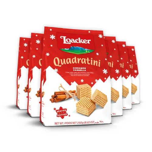 Vista 39 de Loacker Quadratini - Obleas de yogur de arándano de tamaño pequeño