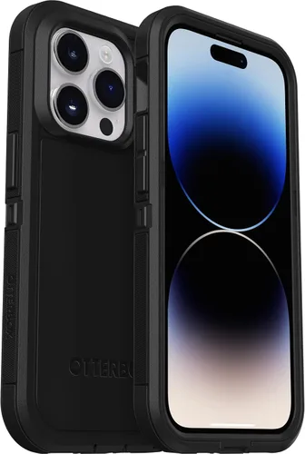 Vista 5 de Funda OtterBox DEFENDER SERIES XT con MagSafe para iPhone 14 Plus - Negro