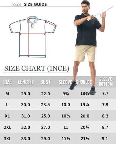Vista 8 de Cityork Polo para hombre, manga corta, táctica, de secado rápido, informal, con cuello
