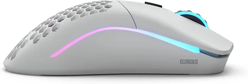 Vista 4 de Glorious Mouse blanco mate