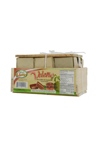 Vista 2 de Pasta de Guayaba FruttiGuava - Bocadillo de Guayaba Veleño (36 unidades) - Importado de Colombia