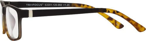 Vista 3 de Select-A-Vision Optitek Tri Focus 2201 - Lentes de lectura unisex para adultos, color negro, Negro (Demi)