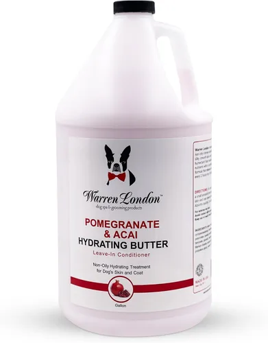 Vista 11 de Warren London Mantequilla Hidratante Acondicionador Sin Enjuague para Mascotas para Perros Loción para Piel y Pelaje Acondicionador de Aloe