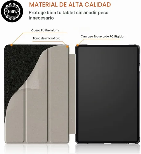 Vista 6 de Funda para Xiaomi Pad 6, Slim Stand Hard Back Shell Funda protectora inteligente para Xiaomi Pad 6 Pro 11 "con función de encendido/apagado Graffiti