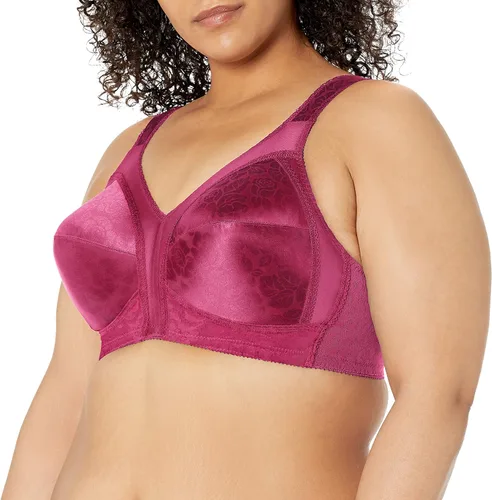 Vista 12 de Playtex Brasier inalámbrico para mujer, sujetadores de talla grande de 18 horas disponibles, cobertura completa, alisado, 4693, paquete individual
