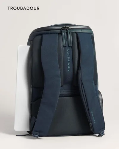 Vista 8 de Mochila Troubadour Pioneer 3.0, Azul marino, Moderno