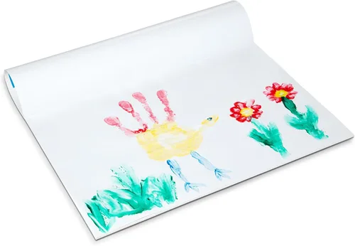 Vista 5 de Pad de papel para pintura con los dedos Melissa & Doug (12 x 18 pulgadas), 50 hojas, 2 packs