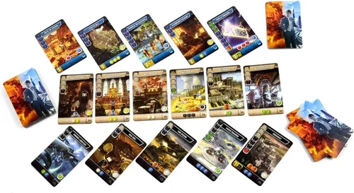 Vista 5 de Es un maravilloso juego de mesa mundial: construye tu imperio en este juego de cartas estratégico para niños y adultos, a partir de 14 años, 1-5