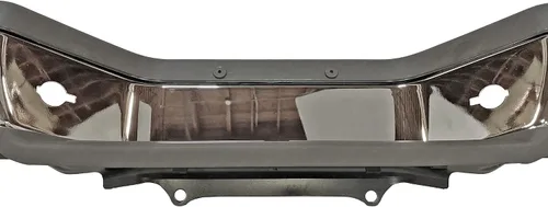 Vista 6 de Acero cromado, conjunto completo de parachoques trasero para Nissan Frontier 1998, 1999, 2000, 2001, 2002, 2003, 2004, NI1102136