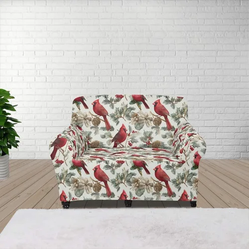 Vista 127 de Horeset Funda elástica para silla con diseño de flores hippie otoñales, funda para sofá, lavable, protección de muebles con espuma antideslizante