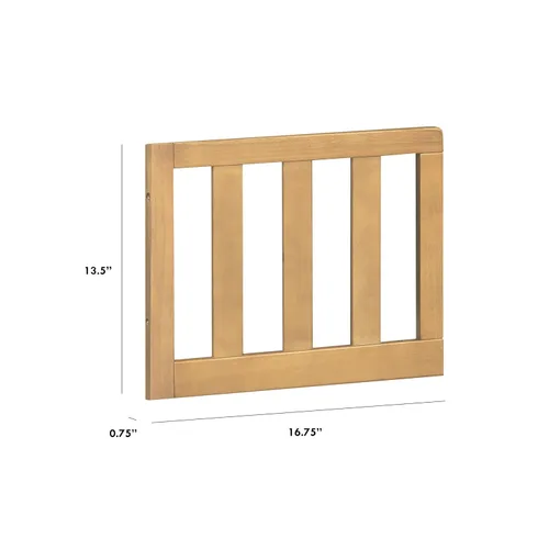 Vista 6 de DaVinci Kit de conversión de cama pequeña para niños pequeños (M22599) para minicuna Otto en miel, certificado GREENGUARD Gold