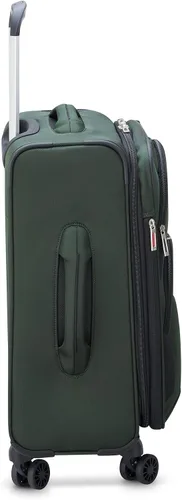 Vista 5 de DELSEY PARIS Sky Max 2.0 Softside - Maleta expandible con ruedas giratorias, Verde, Delsey Paris Sky Max 2.0 Softside - Juego de 2 maletas