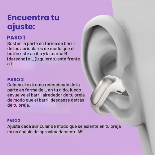 Vista 5 de Auriculares Bose Ultra Open Bluetooth, auriculares True Wireless con OpenAudio para conciencia, diseño de clip para comodidad, audio envolvente