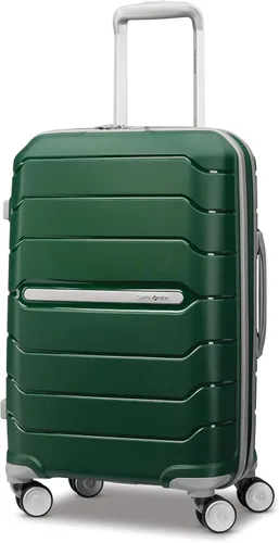 Vista 61 de Samsonite Freeform de carcasa rígida expandible con ruedas giratorias dobles, Negro
