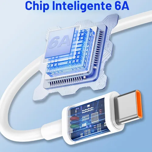 Vista 6 de Paquete de 5 cables de carga rápida USB A a USB C, transferencia de datos Compatible con dispositivos iPhone 17/16/15 y tipo C, paquete económico