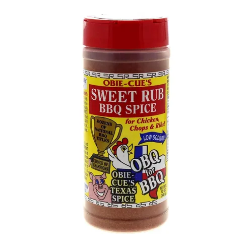 Vista 6 de Obie-Cue's Caja de regalo Sweet Rub, paquete de 3 (12 onzas cada botella)