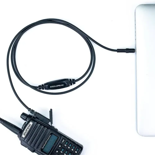 Vista 4 de BTECH APRS-K1 - Cable de interfaz de audio universal multifunción - Soporta APRSpro, APRSDroid - Compatible con Android e iOS - Admite BaoFeng, TYT