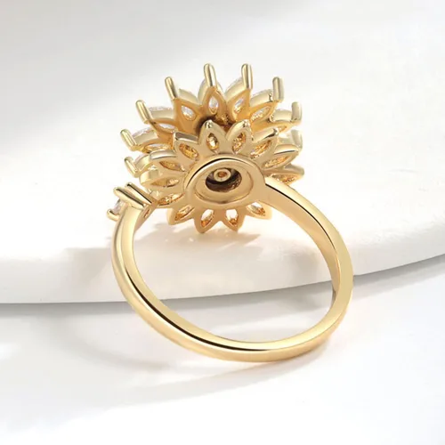 Vista 60 de Anillo de plata de ley 925, minimalista, ajustable, hecho a mano, para mujeres y niñas