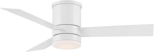 Vista 13 de Axis Smart - Ventilador de techo empotrado de 3 aspas para interiores y exteriores, 52 pulgadas, bronce con kit de luz LED de 2700 K y control