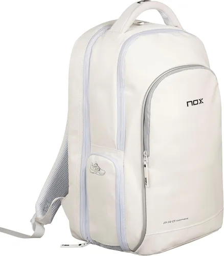 Vista 8 de NOX Padel Backpack PRO SERIES Protección acolchada para raqueta y portátil de capacidad 28L Bolsillo ventilado para calzado y correas acolchadas